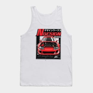 toyota supra a80 engine bay Tank Top